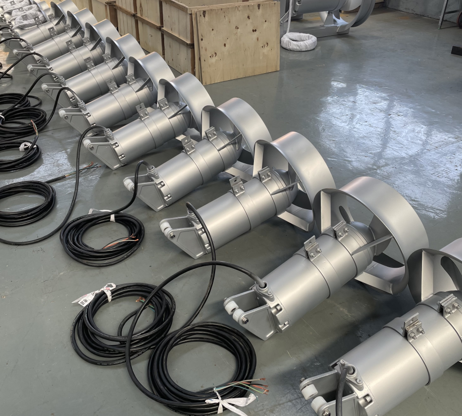Picture of QJB4/6-400/3 Submersible Mixer 4kW Sewage Treatment Agitator